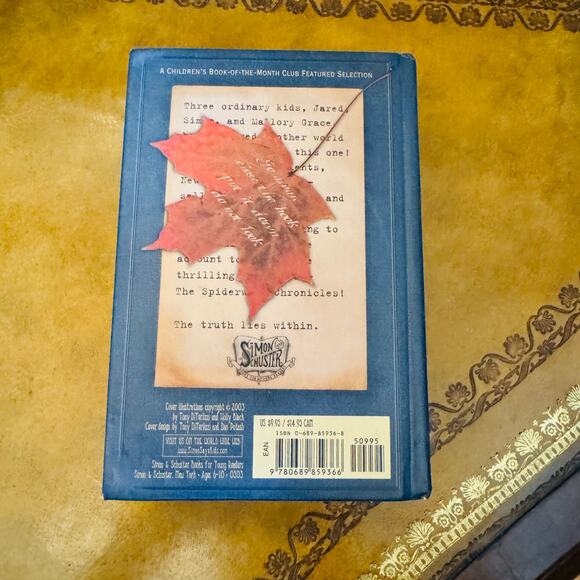 The Spiderwick Chronicles Hardcover Books Volume 1, 2, 3 & 5 - Picture 3 of 3